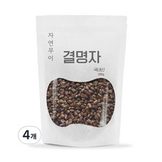 자연무이 깨끗한 무농약 건조 결명자차 300g 4개, ONE COLOR, 300G 4개