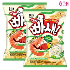 새우를 통째로 빠삭한 새우칩 THE빠새 청양마요 (사탕증정), 2개, 100g