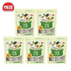 해표 야채 다시팩 90g, 5개, 15g x 6입