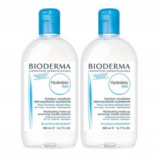 Bioderma Hydrabio H2O Micellar Cleansing Water 바이오더마 하이드라비오 미셀라 클렌징 워터 16.7oz(500ml) 2팩, 1box