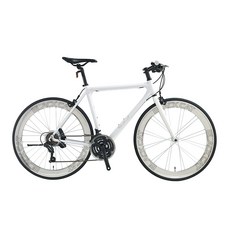 700C 델솔21H (DELSOL 21H) 60mm 하이림 하이브리드자전거 /시마노 21단 자전거 / 스마트자전거, 무광화이트