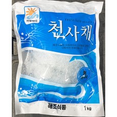 아침바다 해조 천사채 실 1Kg 샐러드용천사채 저칼로리 업소용천사채 냉채 얇은천사채, 1개