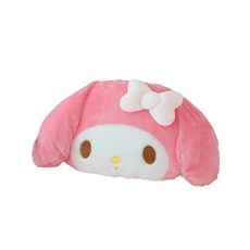  산리오 담요 시나모롤 쿠로미 큰 사이즈 멜로디 플러시 베개 봉제 인형 카와이 애니메이션 소파 쿠션 용 자동차 장식 낮잠 플란넬 크리스마스 선물 장난감 이용 