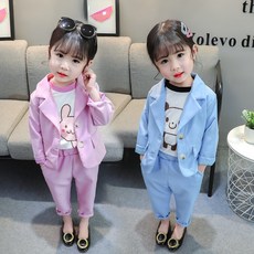 샤 오미 토끼 벨 라 베 라 여아 세트