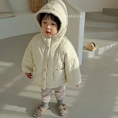 스엔스텔라 후디 자켓 유아 아동 점퍼 겨울 아우터