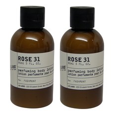 le labo는 3oz 병 2 개씩 31 개 바디 로션 로트를 장미. 총 6oz, One Size