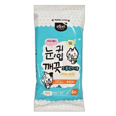 에티펫 티슈 40매 눈.귀.입 깨끗 mgs*365ud, 1개