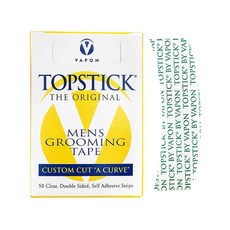 Vapon Topstick 오리지널 사용자 정의 잘라 내기 "A 곡선"남성의 정리 테이프 - 50 개 스트립 상자, 단일상품, 단일상품