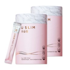 유라인코스메틱 유슬림 다이어트보조제 기르시니아 차전자피30일분, 2box, 5g