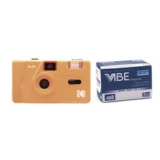 코닥 M35 카메라 + 바이브 400/18 필름, 밀크티, 1개