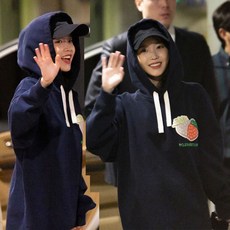 아이유후드티