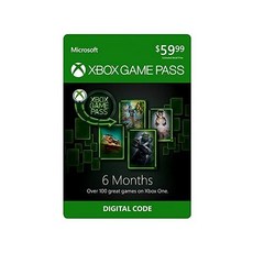 [미국] 545062 Xbox Game Pass: 6 Month Membership [Digital Code], 상세 설명 참조0, 6 Months