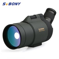 Svbony 25 75x70 스포팅 스코프 sv41 단안 망원경 굴절 줌 사냥 광학 bak4 프리즘 장거리 방수 삼각대 사냥 사격 양궁 조류 관찰|스팟 스코프|, 1개, 러시아