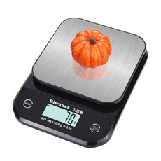 Riwonas 주방전자저울 정밀저울 계량전자저울 1KG/0.1G, 1Kg 0.1g, 1개 - 금0.1g