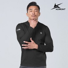 코몽트 추성훈 코몽트 기능성 베이직 와펜 긴팔티셔츠 K11MR107