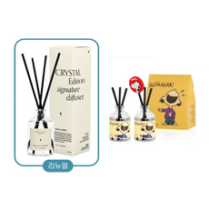 1+1 데일리콤마 홀로그램 디퓨저+스누피 차량용 디퓨저