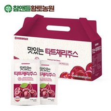 [황토농원]맛있는타트체리주스 1박스(3박스구매시 1박스추가), 2.1L, 1박스