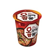 농심 오징어짬뽕 소컵 67g, 12개