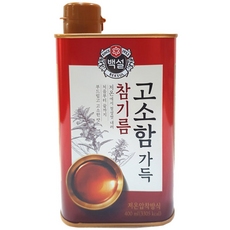 백설)고소함가득참기름 400G 12개 1박스, 1개