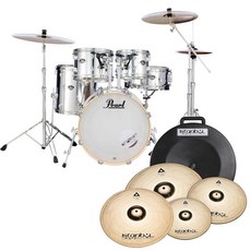 Pearl Export + iStanbul Xist Brilliant 드럼+심벌 세트, 색상:C-708 Grindstone Sparkle