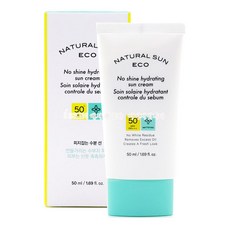 더 페이스샵 내추럴선 에코 피지잡는 수분 선 선크림 SPF40 PA+++, 1개, 50ml