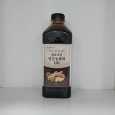 자연 그대로 담은 진한 발효숙성 생강청 100 1200g