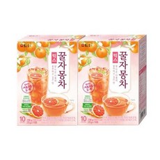담터 믹스꿀자몽차10T, 230g, 10개입, 19개