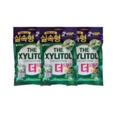 오리온 더 자일리톨 3가지맛 219g 대용량 실속형, 3개