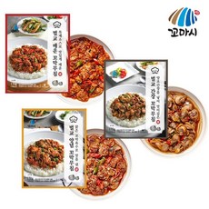 꼬마시 벌교 양념x2+간장x2+매운x2 꼬막무침(170g)x6팩, 단품