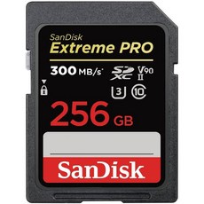 샌디스크 Extreme Pro2 익스트림 프로2 SD메모리카드 UHS-2 V90 SDSDXDK 256GB, 256기가