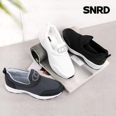 [무다] Stylish 국내산 여성 고탄성 큐빅 슬립온슈즈/스니커즈