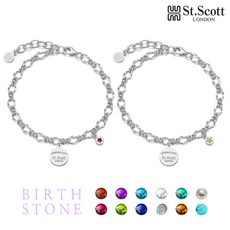 세인트스코트 본사 정품 st scott 영혼의 별 탄생석 팔찌 BirthStones Necklace