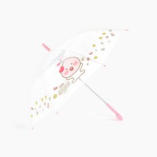 카카오프렌즈 리틀프렌즈 투명 우산 (라이언 어피치)