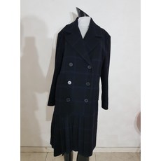 [중*고] 018 럭키슈에뜨 체크플리츠 코트 55 (NB10952)