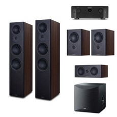 [없음] 마란츠 Cinema 50 + 미션 LX-6 Mk II 5.1채널스피커(LX2/10, Cinema 50:블랙 / LX5 5채널:블랙