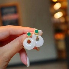 혼주비취귀걸이