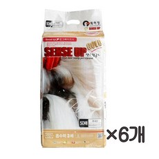  도그씨 센스업 골드패드 50매 x 6개 강아지 패드 애견패드, 상세페이지 참조 