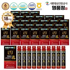 명품정 6년근 고려 홍삼 스틱 진 실속형 1포당 진세노사이드 18mg, 270개, 10g, 10g