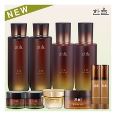 한율 (전고객 BHC뿌링클 증정!송담최신상!) 송담 기초 크림스케셜 구성 [ 기초4종 완벽2세트+크림2개], 단일상품