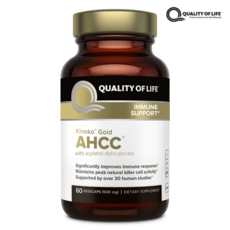 키노코ahcc  프리미엄 키노코 골드 AHCC 500mg 60 베지캡슐 60 베지캡슐 1병 1개 