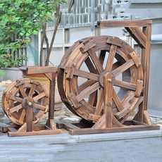 방부목물레방아