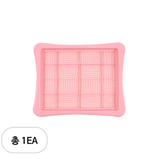 펫니처 망사 토일렛 배변판, 소프트핑크, 1개