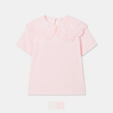 스파오키즈 아동 빅카라 아일렛 티셔츠252 26ight ink