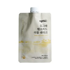 오그래 곡물맛쉐이크x14팩 햄프씨드 식물성단백질 프로틴쉐이크, 14개, 45g