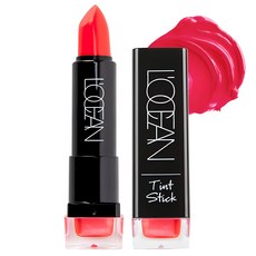L'OCEAN Tint Stick 不掉色持久唇膏, 01 RED, 3.7g, 1支