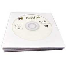 Kodak 코닥 오리지널 마 케 팅 DVD 4.7 GB CD 8.5GB 빈 디스크 기록 판 8X + R DL 8.5G 10 장 벌 크, 상세페이지 참조