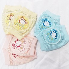 N.E.U.kids 유아 무릎 보호대 무릎보호대, 1세트, 옐로우