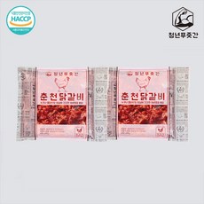 [청년푸줏간] 춘천닭갈비 600g, 2개