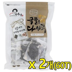 안옥남 국물용 다시팩 510g, 17g, 60개