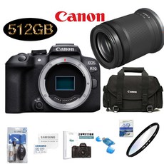 CANON EOS R10 18-150mm F3.5-6.3 IS STM KIT+SD512GB+정품가방+KENKO AIR UV 필터+크리닝킷+LCD필름+리더기 고용량 풀패키지